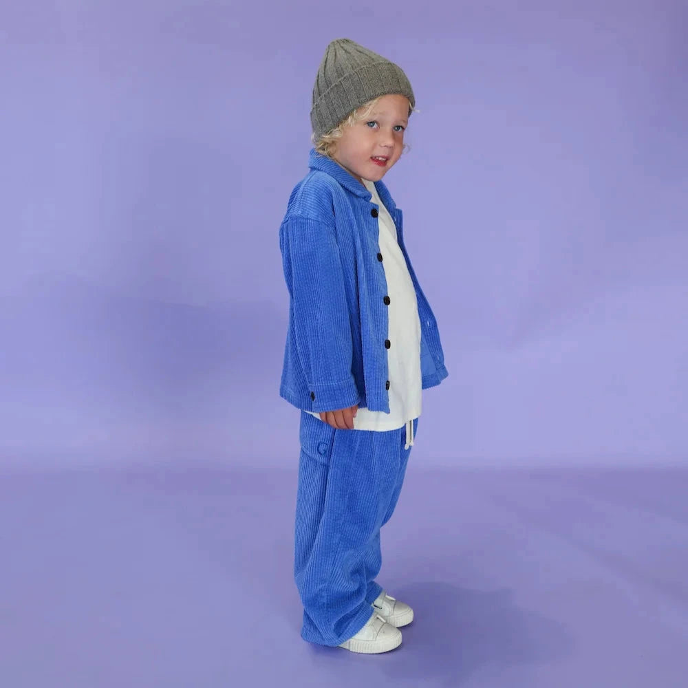 Merino Ribbed Beanie - Grey