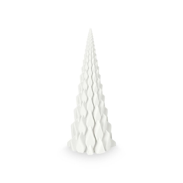 Porcelain Christmas Tree Sculpture - Triangle