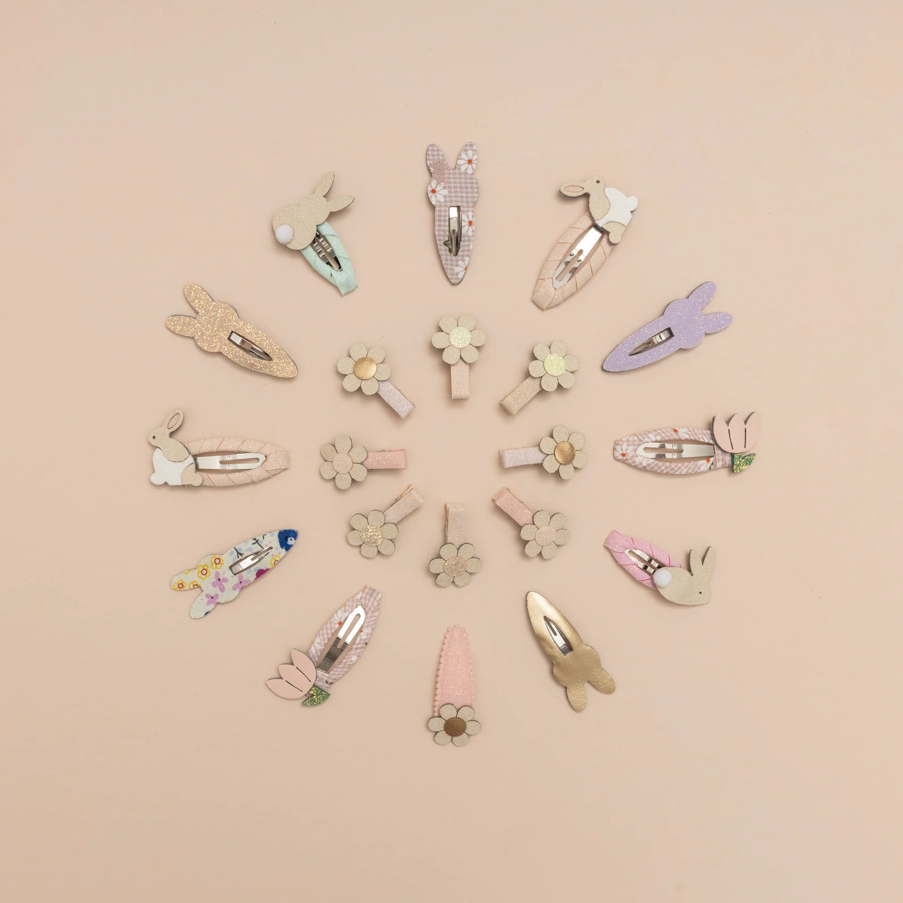 Bunny & Flower - Clic Clacs