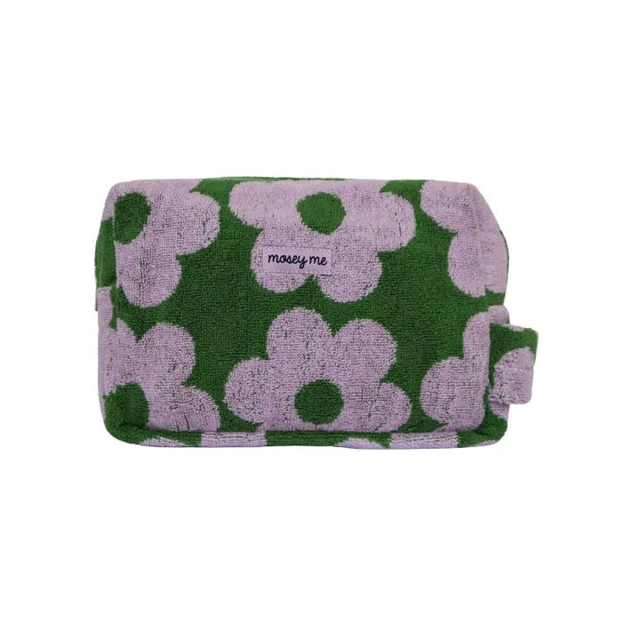 Flowerbed Terry Toiletry Bag