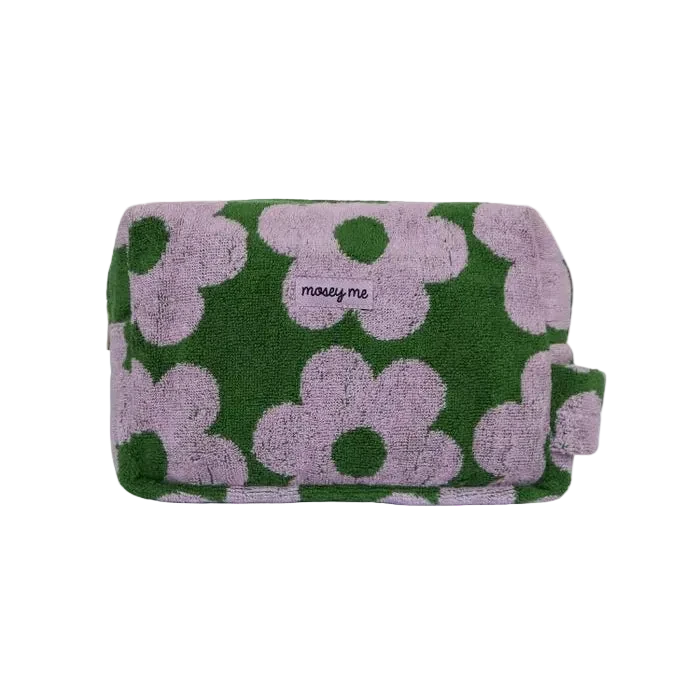 Flowerbed Terry Toiletry Bag