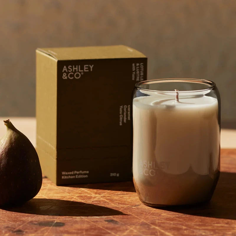 Waxed Perfume Kitchen Edition - Lotus Leaf & Lustre + Yuzu