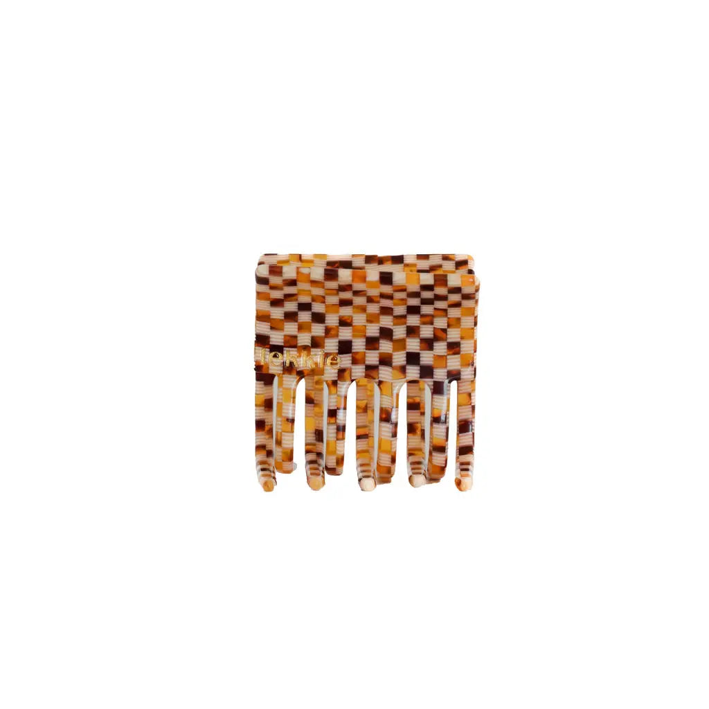 Square Claw - Coffee Cream Check