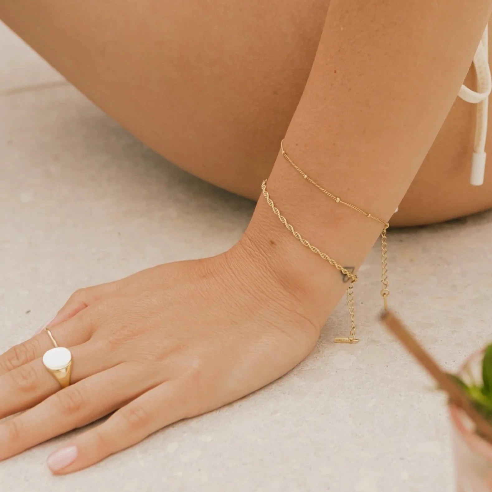 Bobble Bracelet - Gold