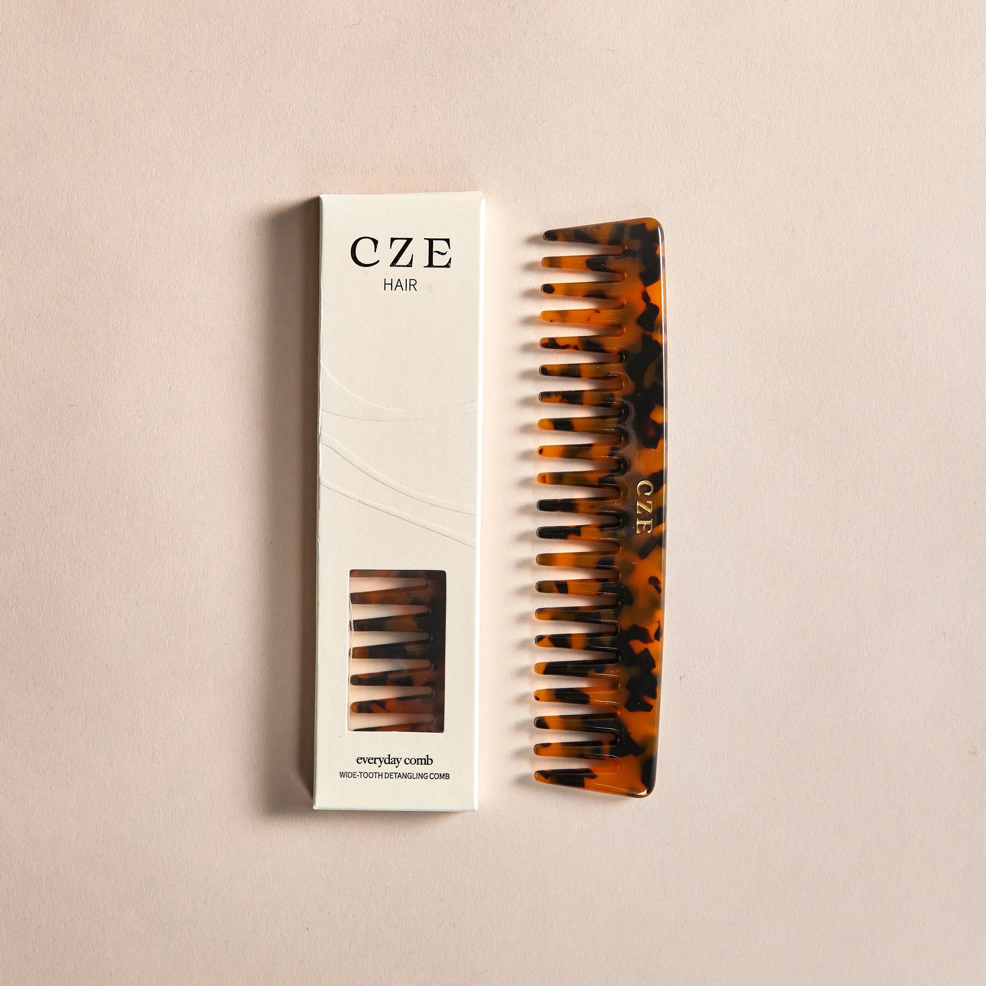 CZE Hair Everyday Comb - Tortoise