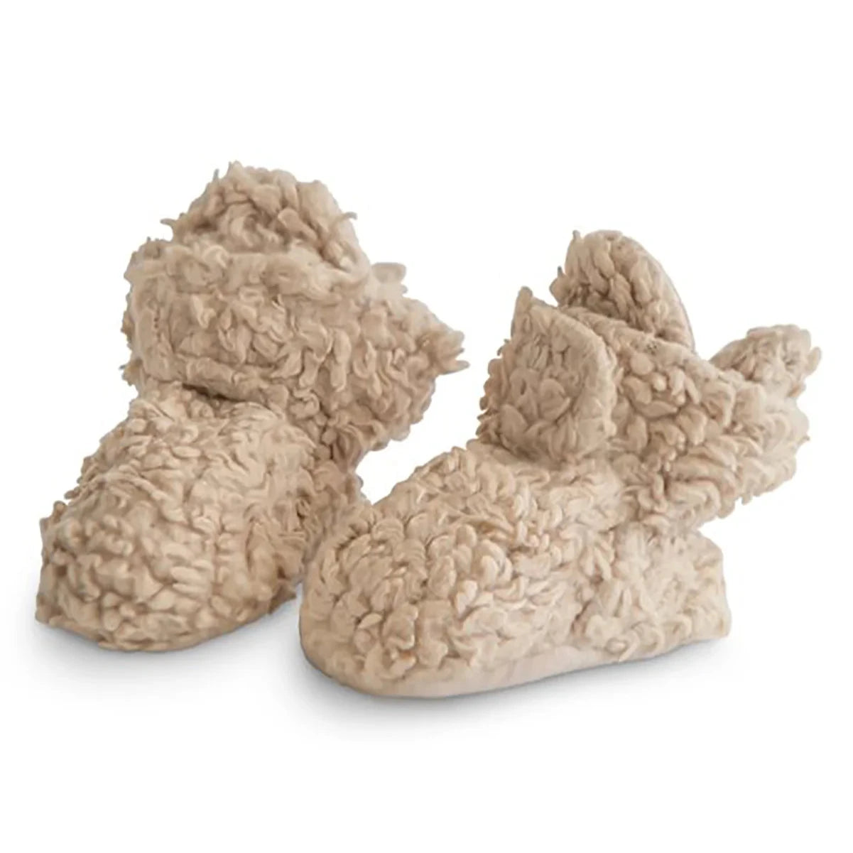 Cozy Baby Booties - Oatmeal