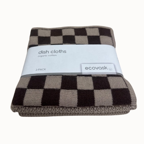 Dishcloth Mixed 3pk - Chocolate Hummus