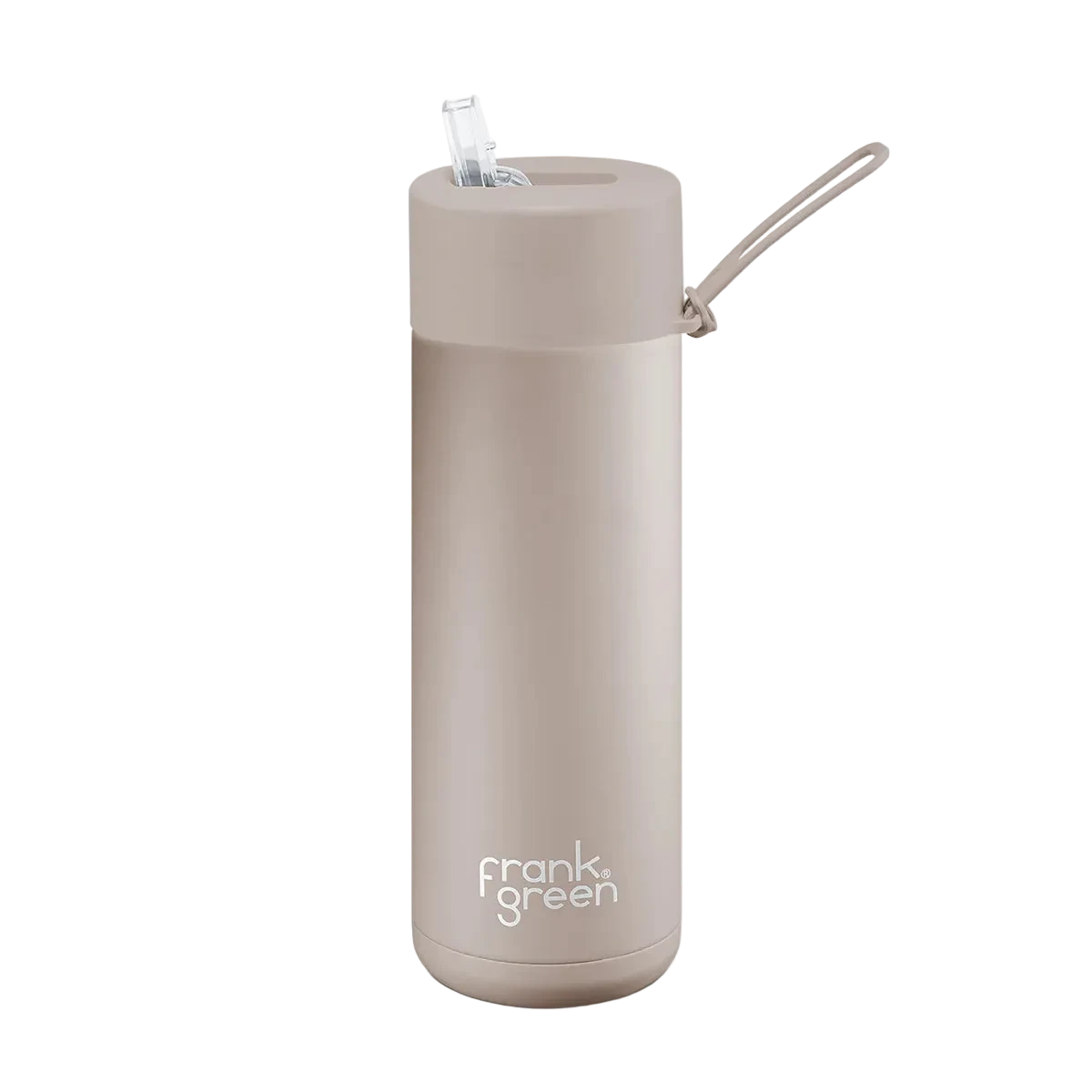 Ceramic Reusable 20oz/595ml Bottle with Straw Lid - Moon Dust