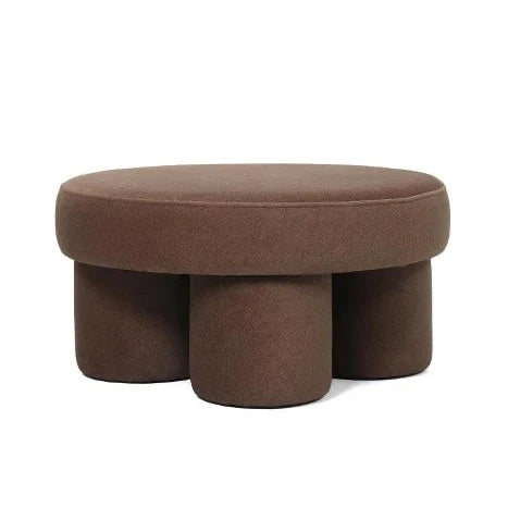 Lume Ottoman - Chocolate