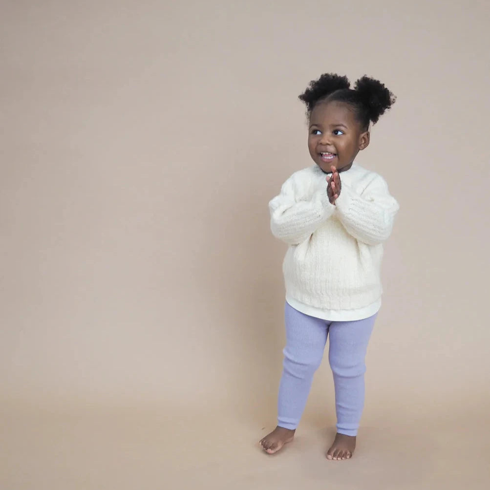 Merino Wool Pull Over - Milk