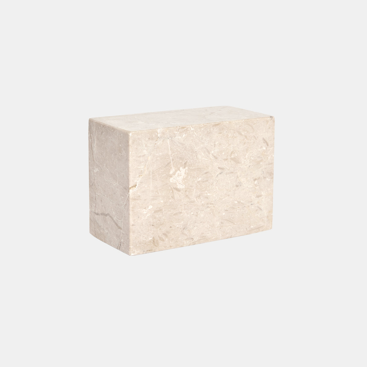 Savi Marble Bookend - Square Beige