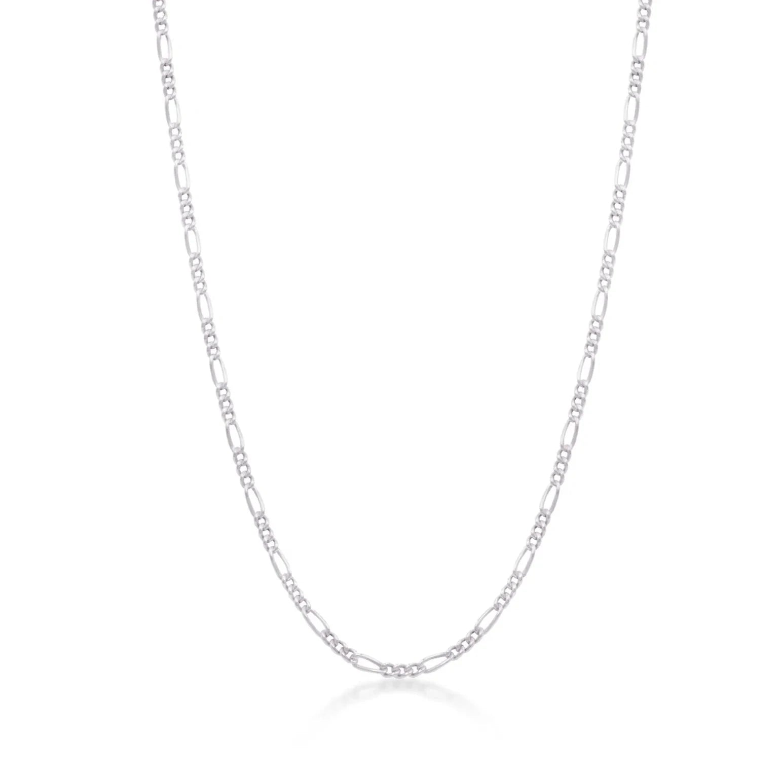 Palermo Figaro Necklace - Silver