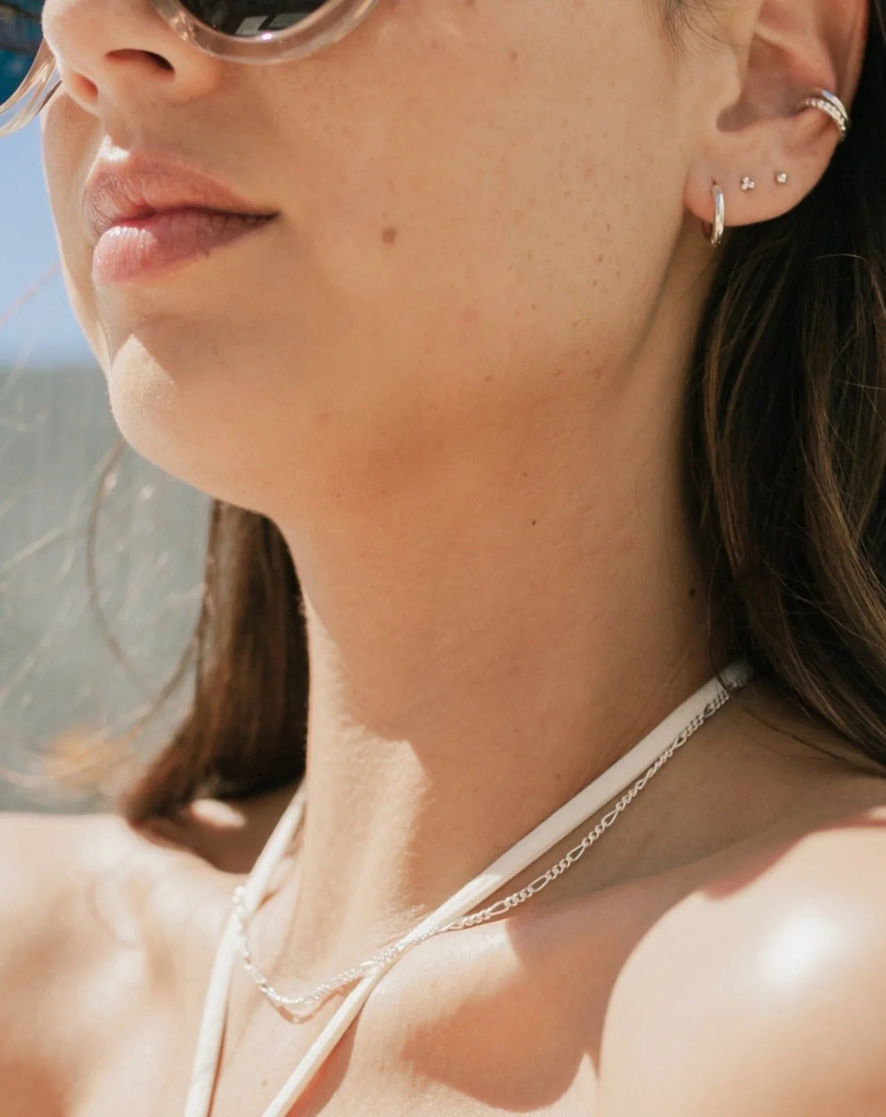 Palermo Figaro Necklace - Silver