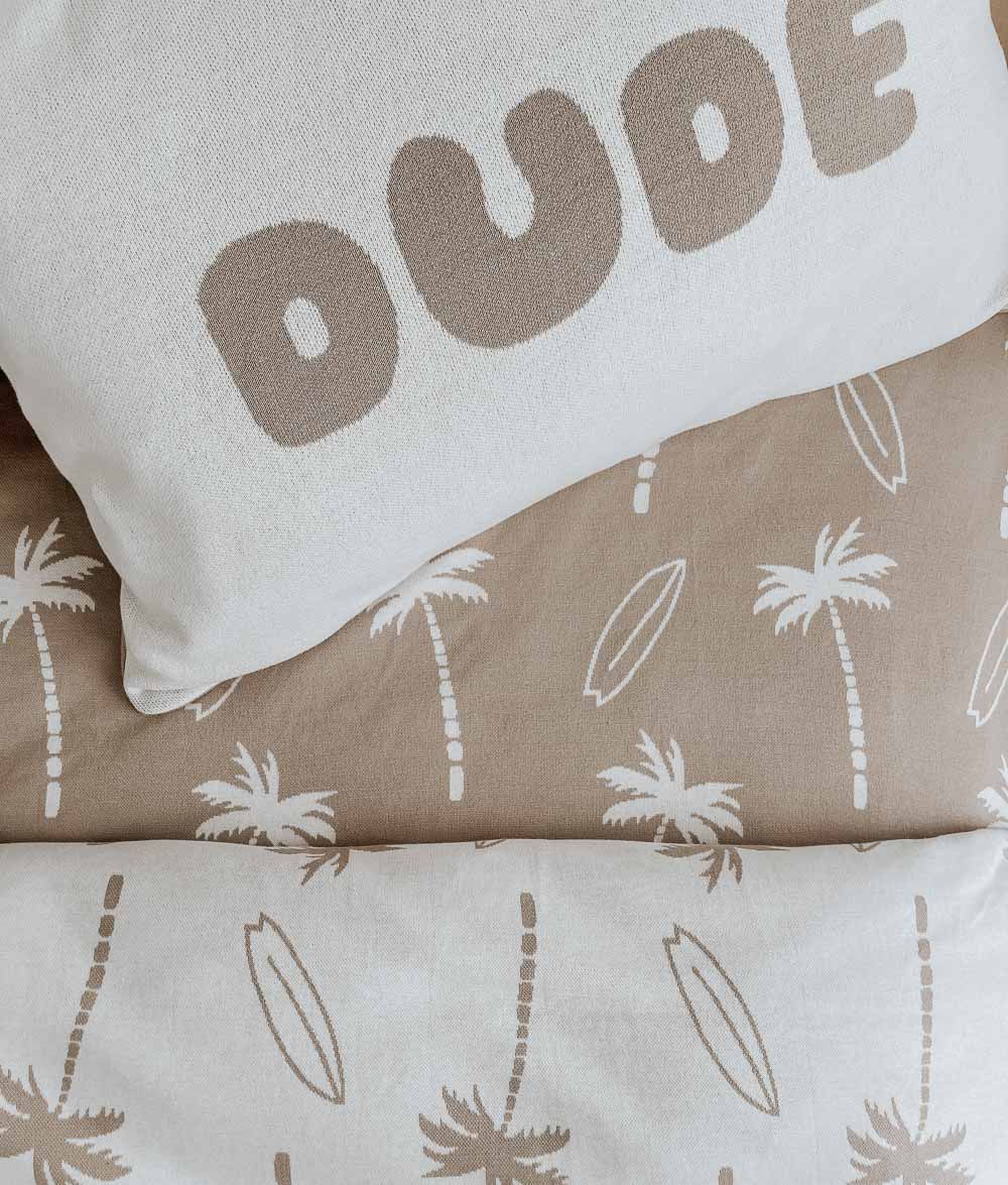 PILLOWCASE - NATURAL DUDE