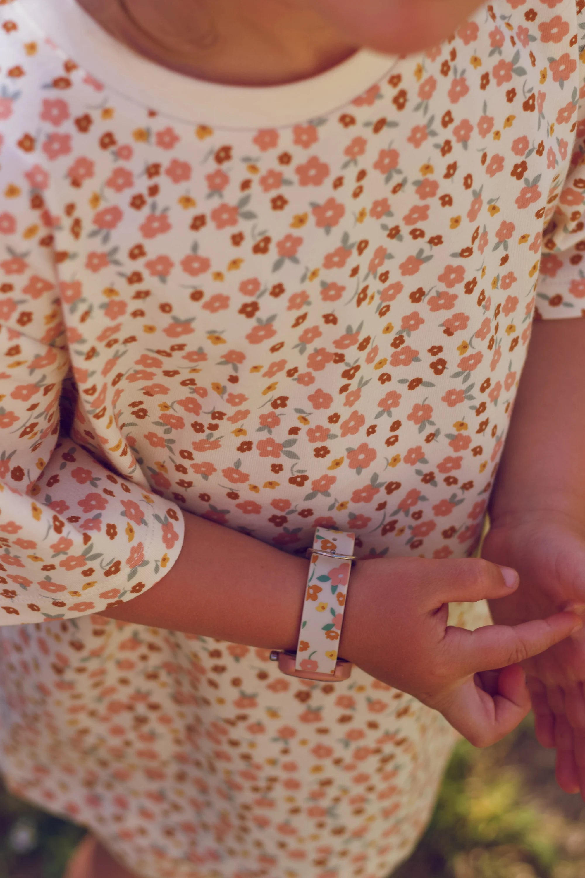 Oversized T-Shirt - Sunset Meadow