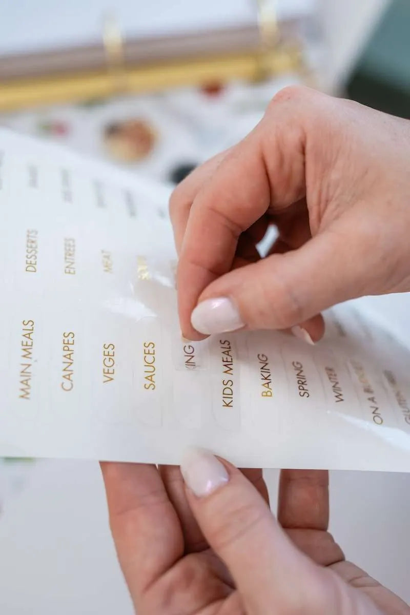 Recipe Binder - Latte