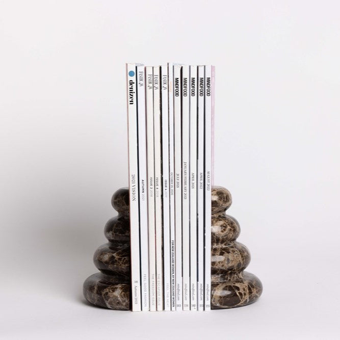 Casa Marble Bookends