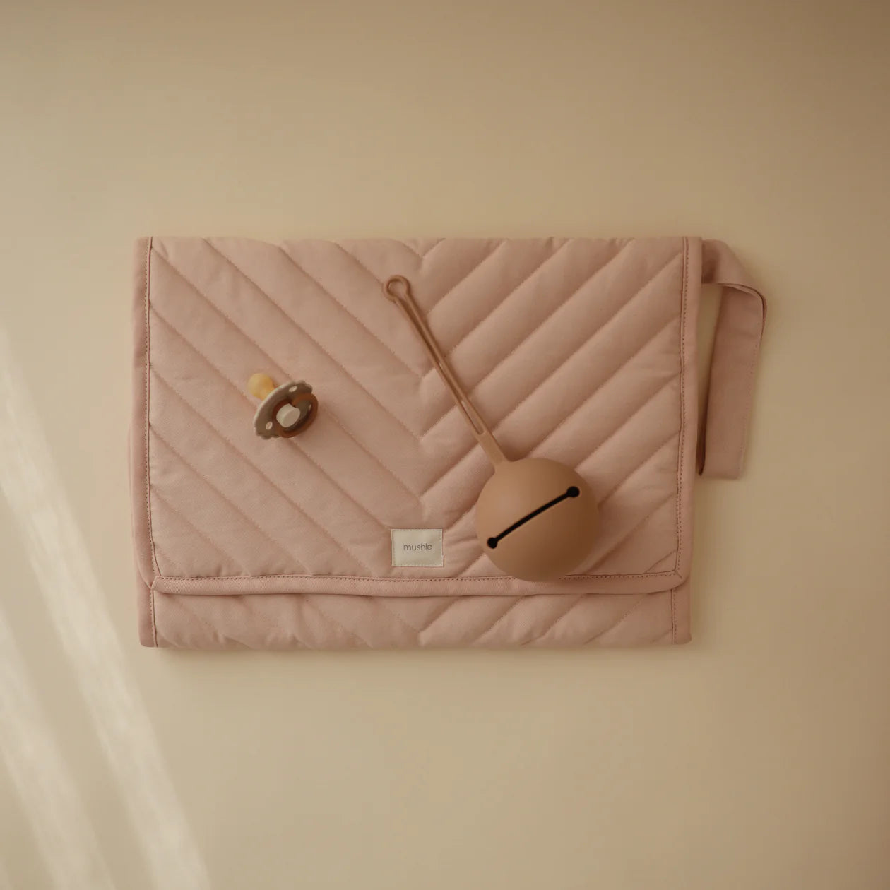 Portable Changing Mat - Blush