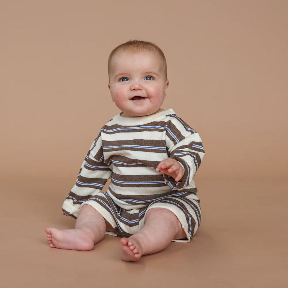 Sardine Stripe Romper