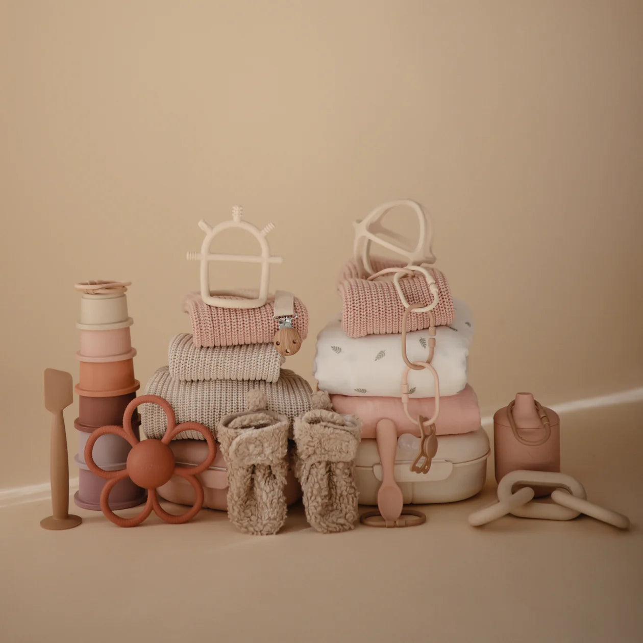 Chunky Knit Sweater - Blush