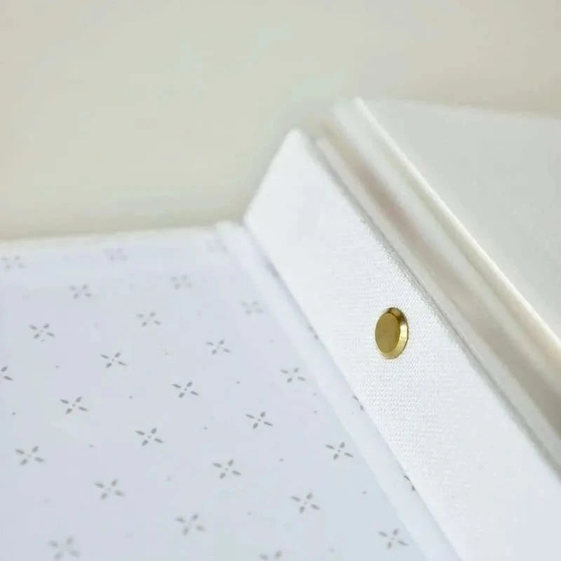 Baby Photo Album - Ivory