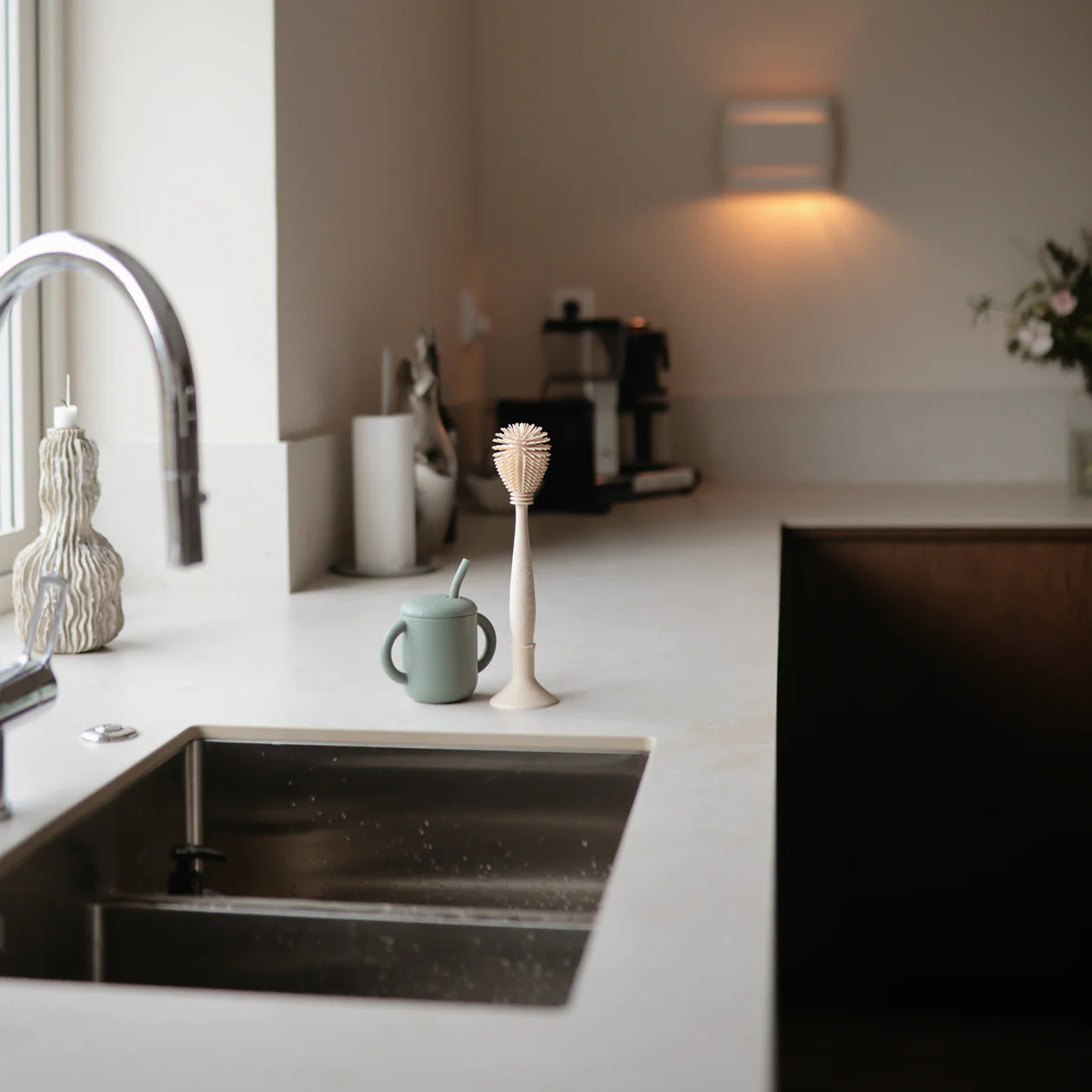 Silicone Training Cup + Straw - Tradewinds