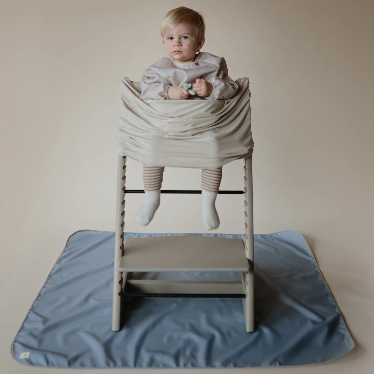 Long Sleeve Bib - Rainbows