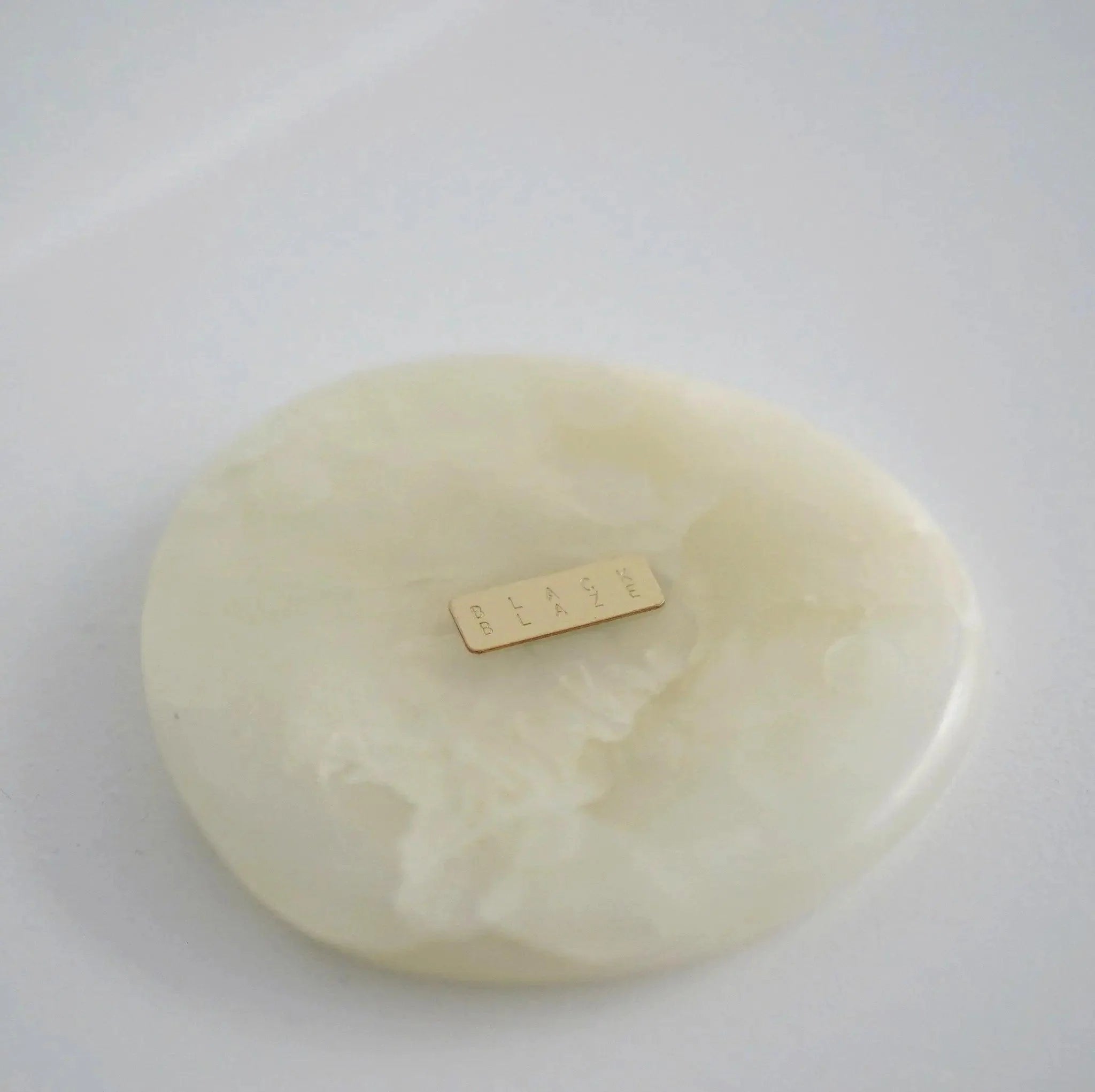 Marble Coaster Set - White Onyx