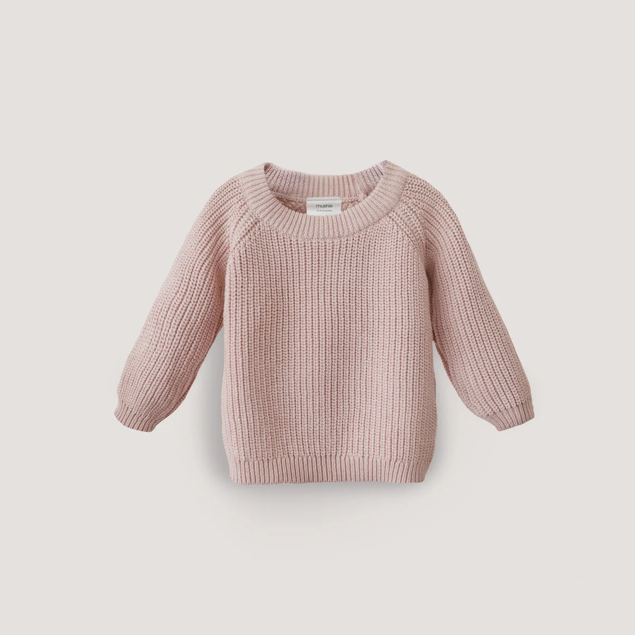 Chunky Knit Sweater - Blush