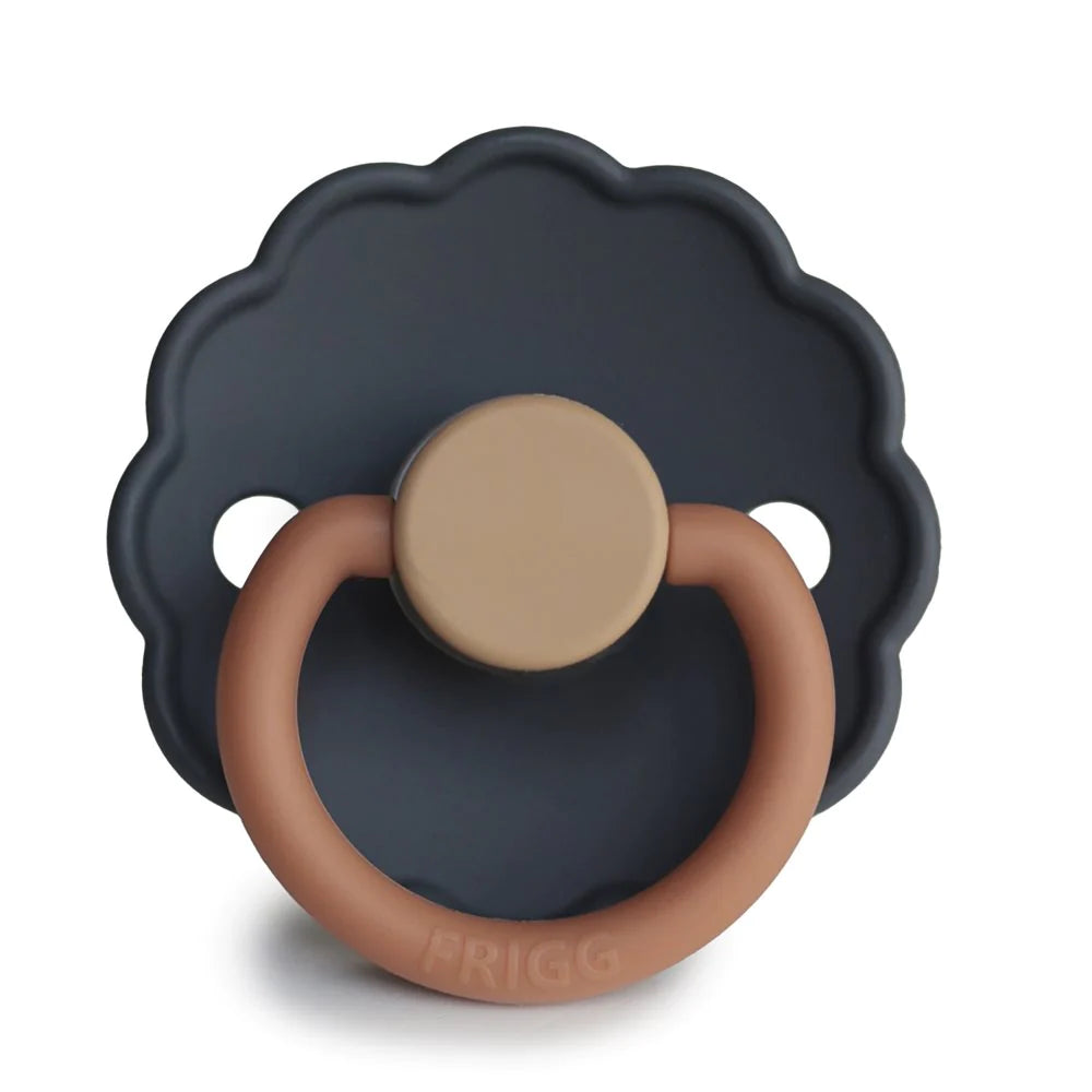 Daisy Aurora Natural Rubber Pacifier 2 Pack -  6-18 Months