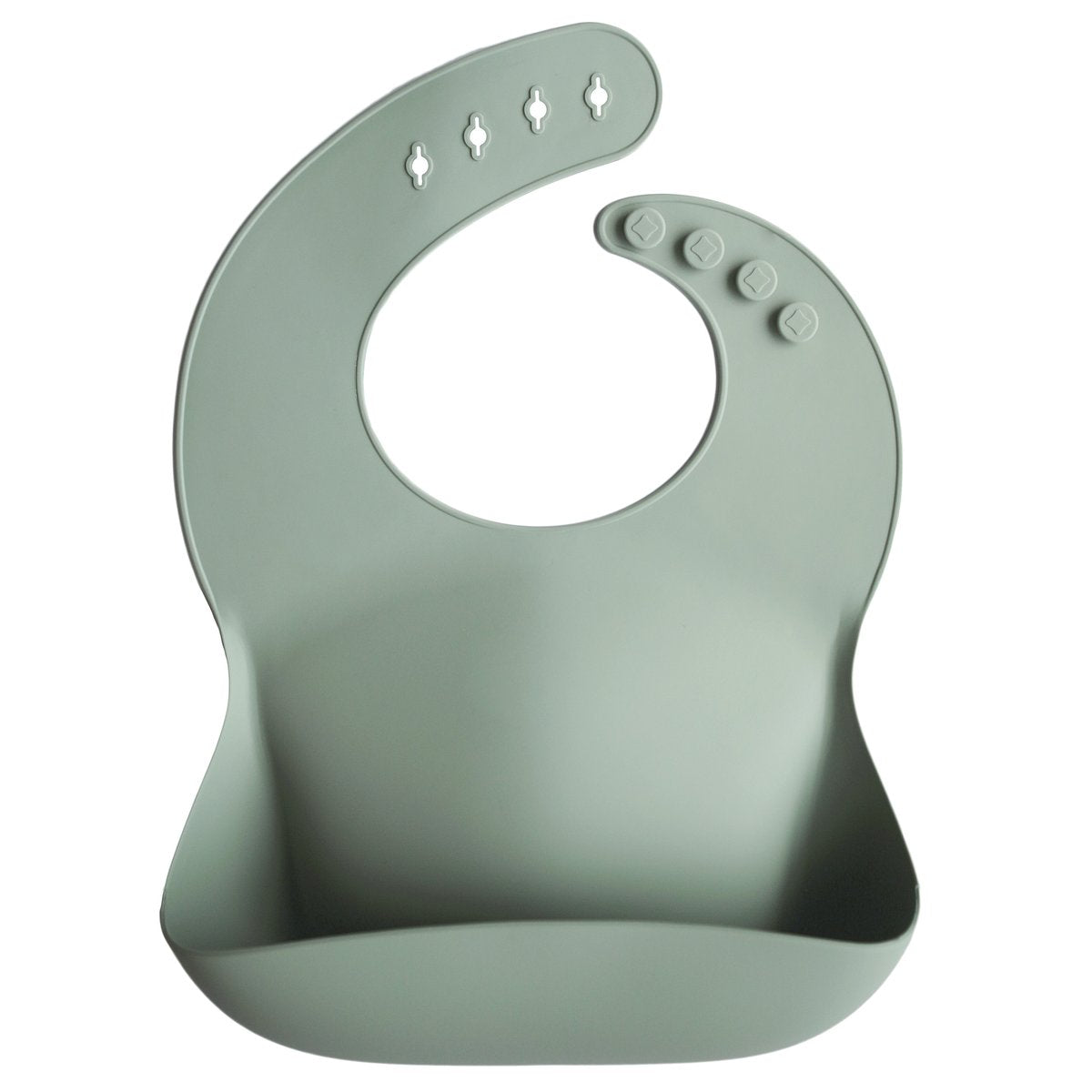 Silicone Baby Bib (Cambridge Blue)