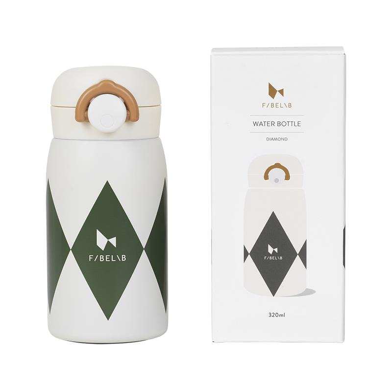 Water bottle - Diamond Olive