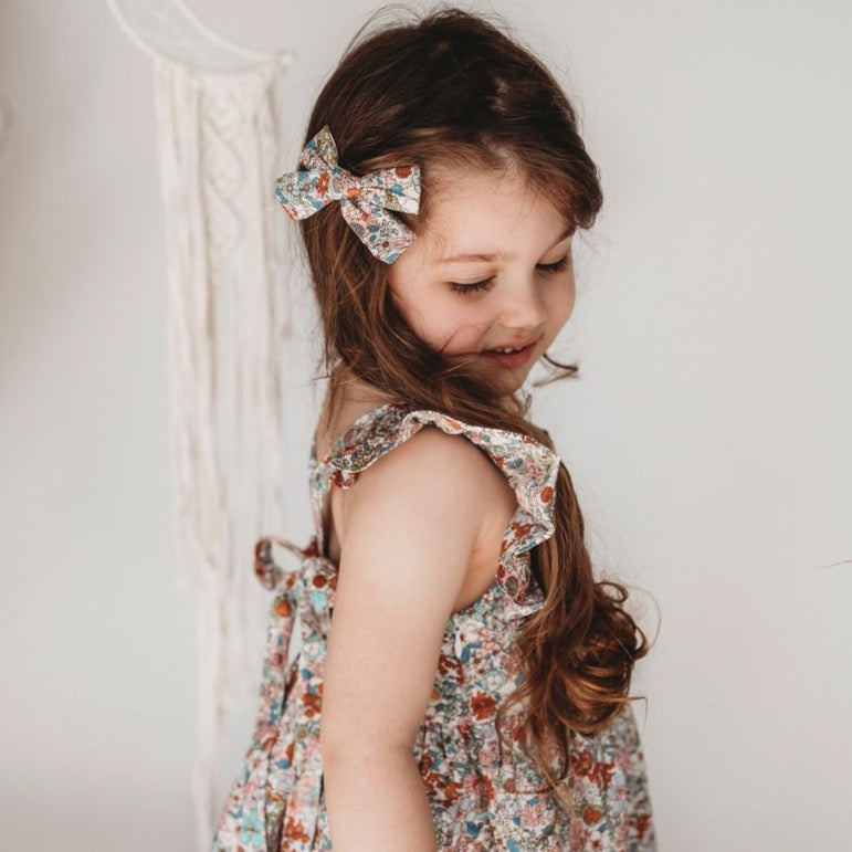 My Little Sunshine Cotton Dress - Floral Magic