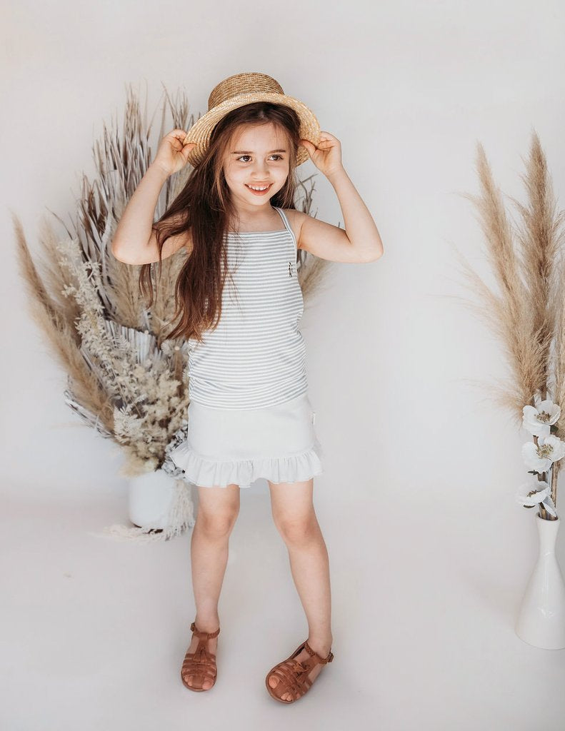 Santorini Genuine Leather Sandals - Earth