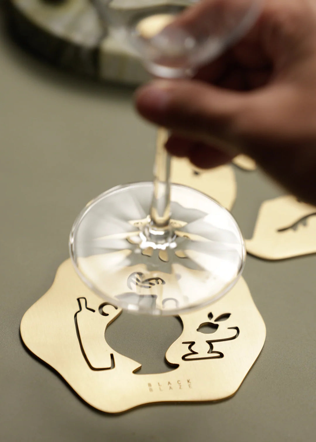 Wave Topper / Coaster - Claypot