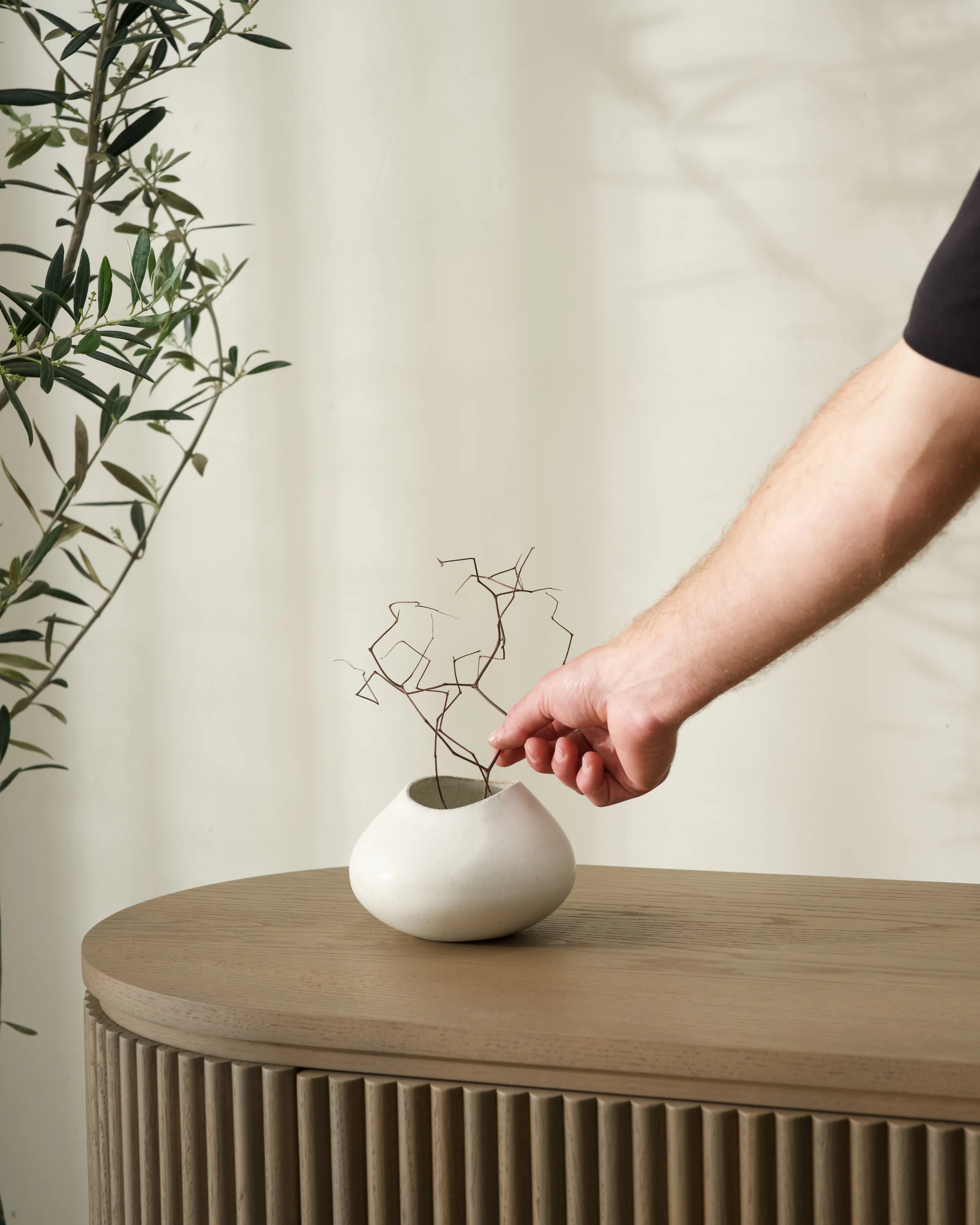 Fort Pod Vase - Matte Speckle