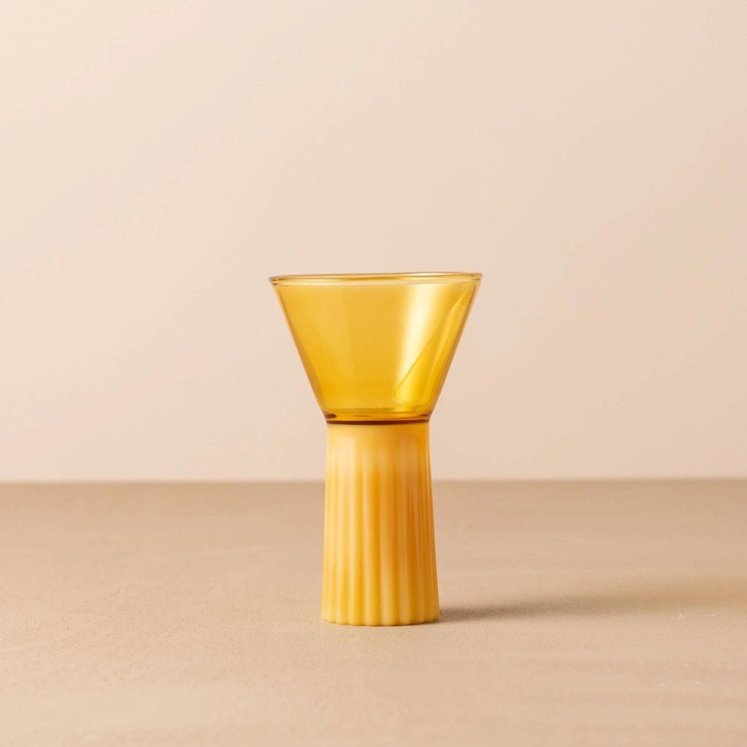 Kairos Wine Glass - Yellow Topaz