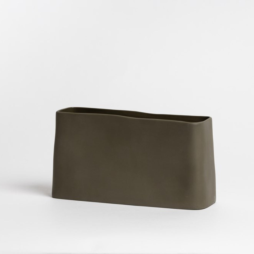 Haan Planter - Olive Green