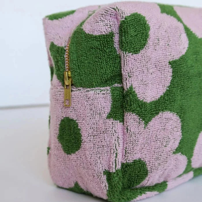 Flowerbed Terry Toiletry Bag