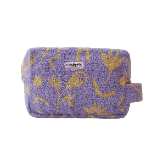 Floral Dreams Terry Toiletry Bag