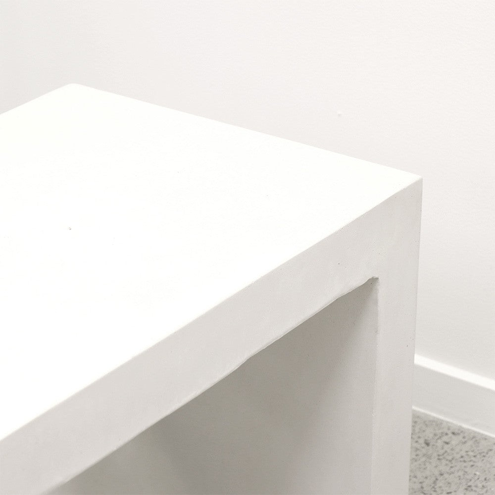 Palma Long Bench White - 160CM