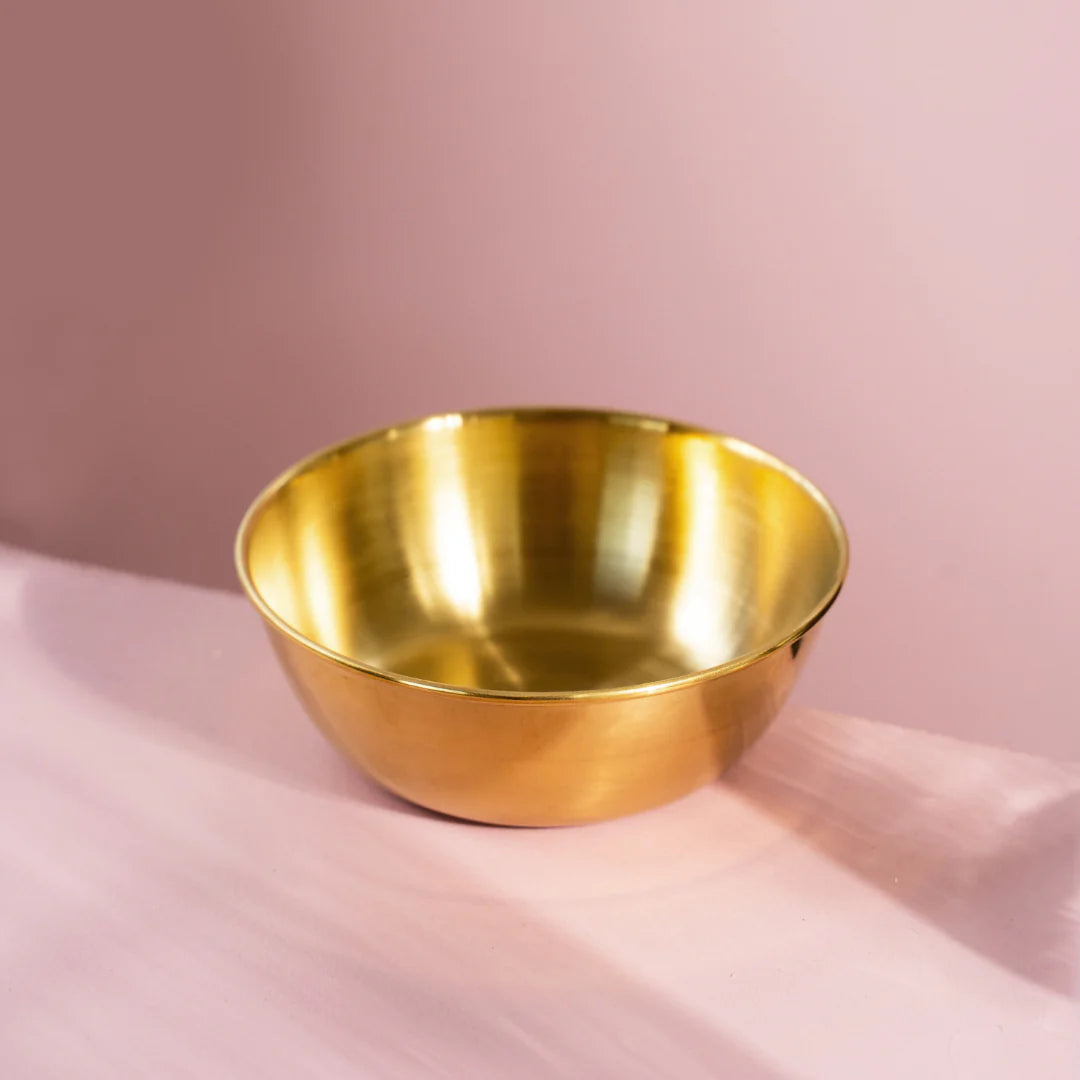 Facial Mask Bowl - Brass