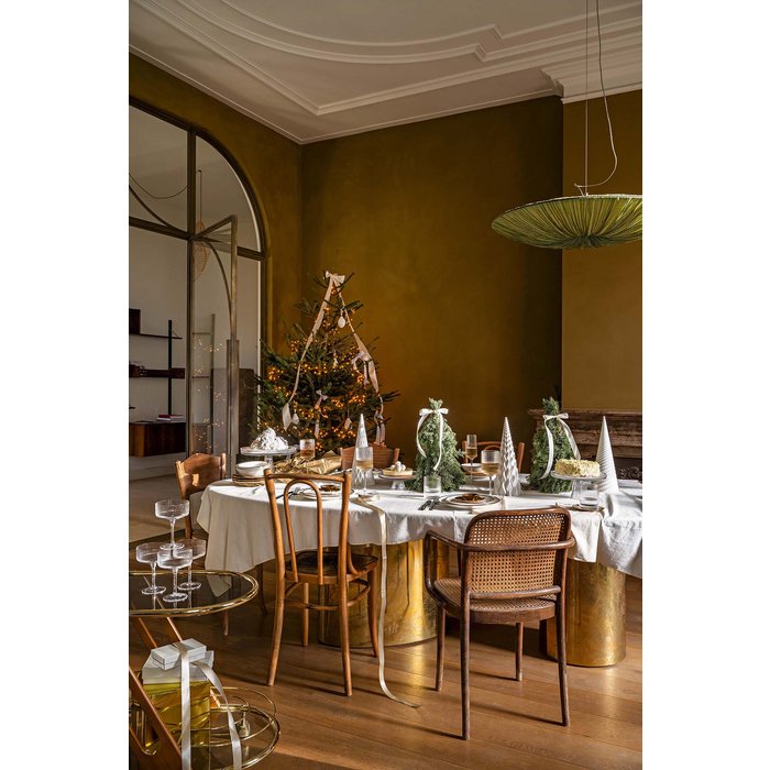 Porcelain Christmas Tree Sculpture - Swirl