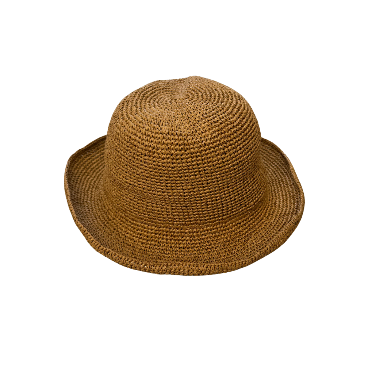 Crochet Adjustable Hat - Natural