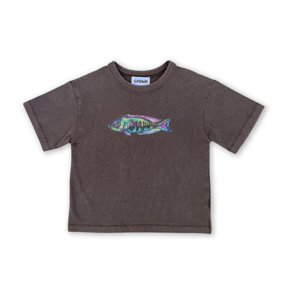 Parrot Fish Tee - Dune