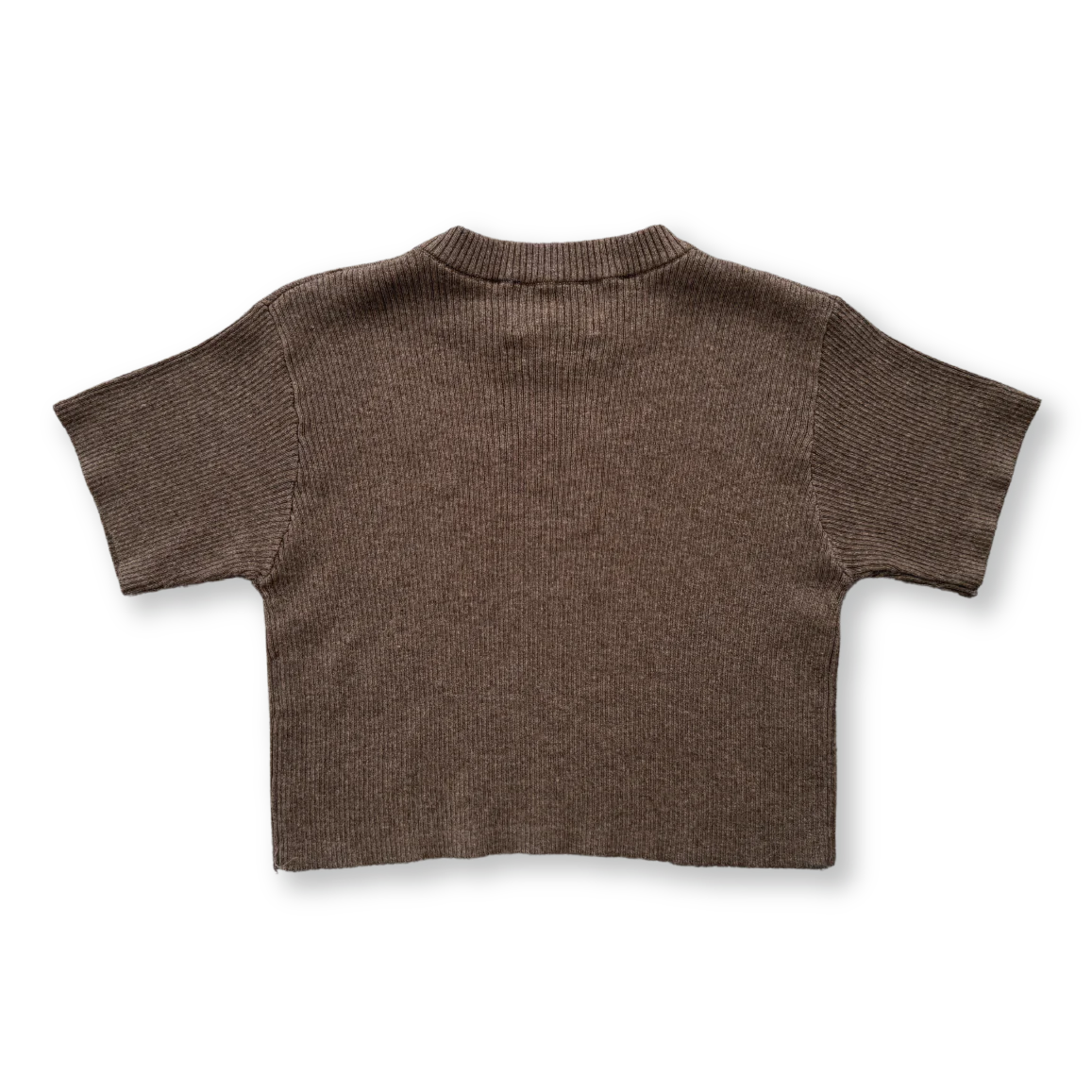 Fishing Club Rib Tee - Mud