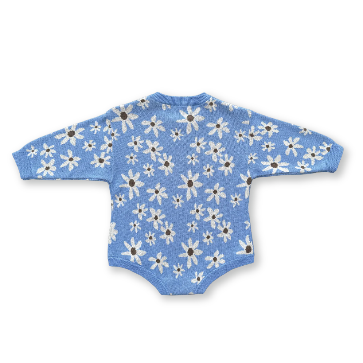 Wild Flower Romper - Sky