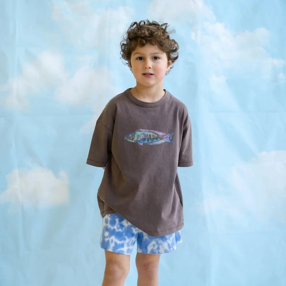 Parrot Fish Tee - Dune