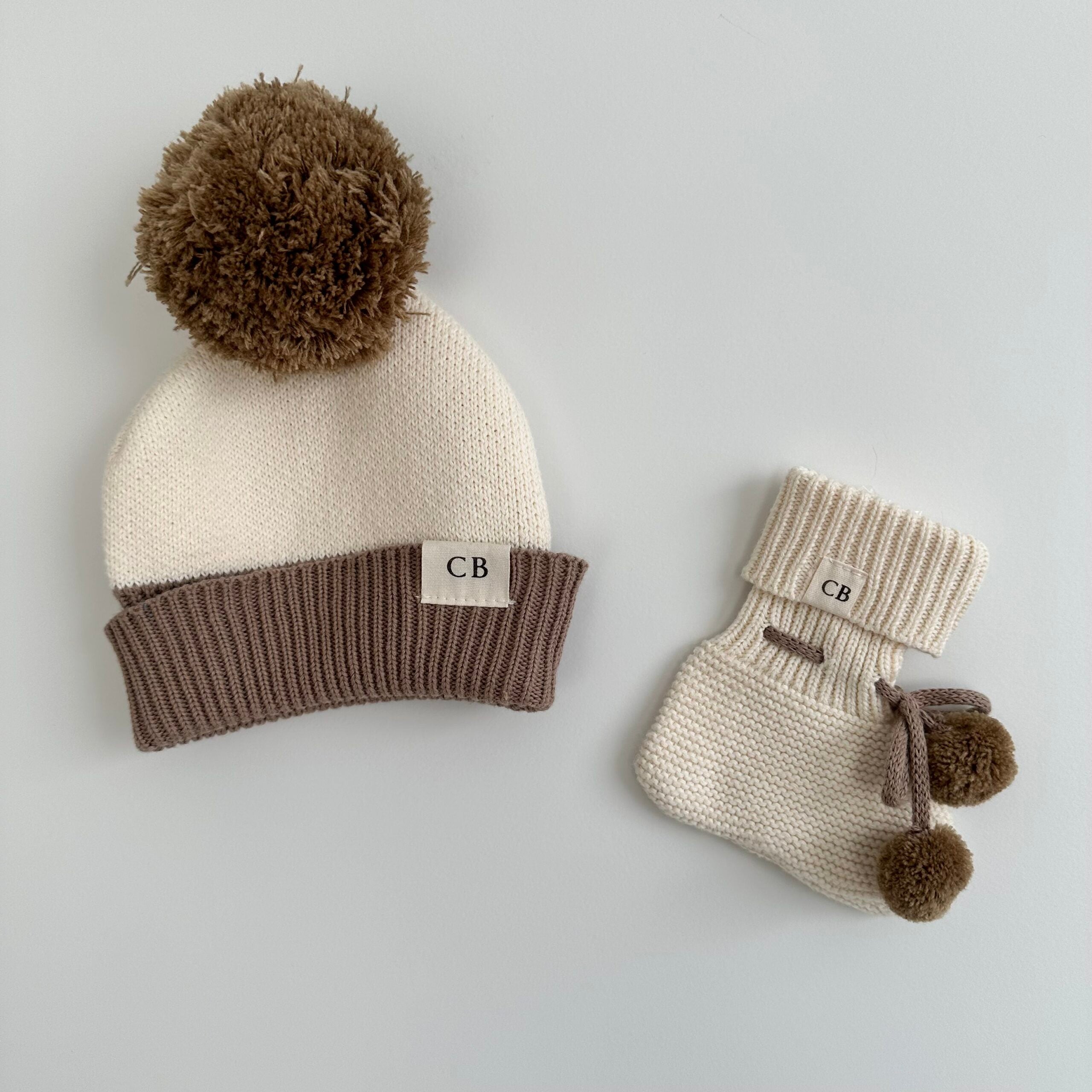 Latte Baby Beanie