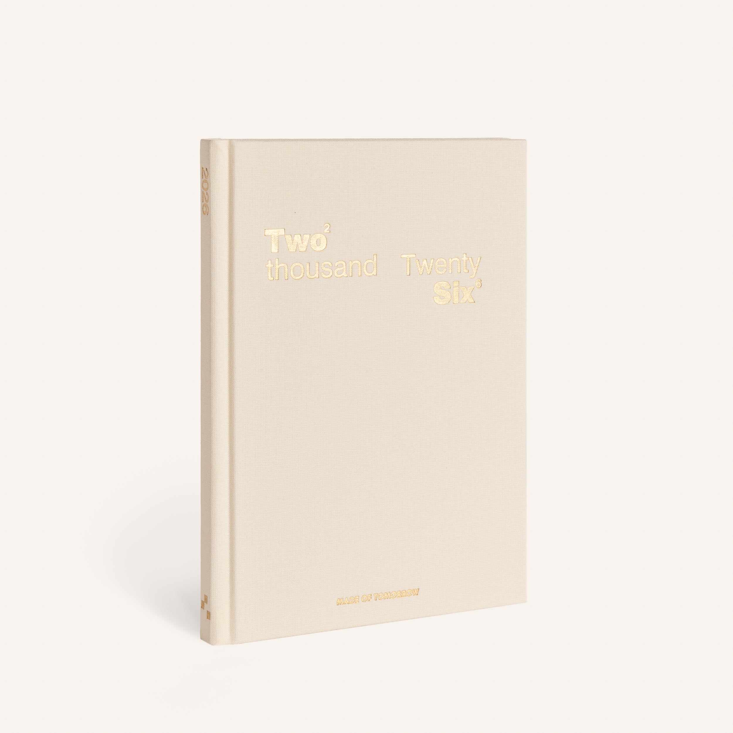 2026 A5 Weekly Diary - Classic Cream